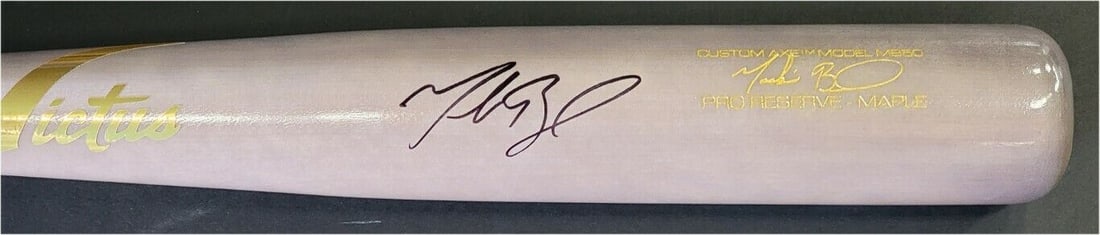 Mookie Betts Hand Signed Autographed LA Dodgers Victus Game Model Bat: Mookie Betts Hand Signed Autographed LA Dodgers Victus Game Model Bat Sport: Baseball Product: Bat Original/Reprint: Original Player: Mookie Betts Team: Los Angeles Dodgers Autograph Authentication: F