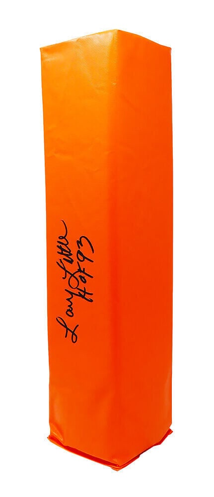 Larry Little DOLPHINS Signed Orange Endzone Football Pylon w/HOF'93 - SCHWARTZ: Larry Little DOLPHINS Signed Orange Endzone Football Pylon w/HOF'93 - SCHWARTZ Sport: Football-NFL Product: Other Original/Reprint: Original Player: Larry Little Team: Miami Dolphins Signed: Yes Speci