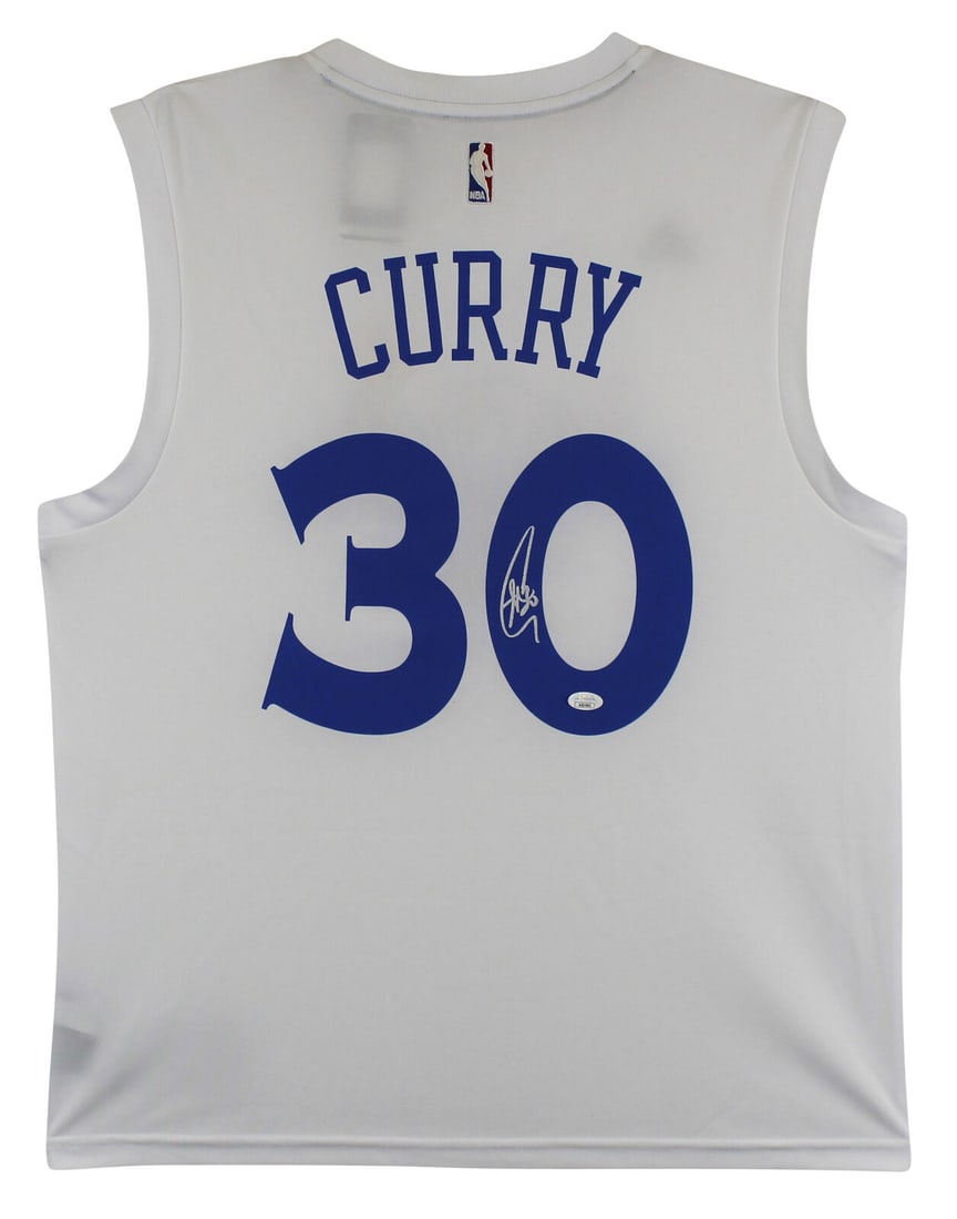 Warriors Stephen Curry Signed White Adidas 2017 Finals Jersey JSA: Warriors Stephen Curry Signed White Adidas 2017 Finals Jersey JSA Player: Stephen Curry Product: Jersey Original/Reprint: Original Autograph Authentication: JSA Team: Golden State Warriors Product Coa