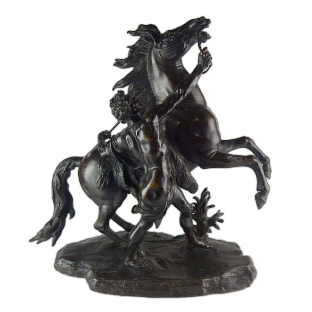 After Guillaume: Coustou The Horse of Marly Statue (Bronze): After Guillaume: Coustou The Horse of Marly Statue (Bronze) Type: Statue Theme: Animal Artist: Coustou Material: Bronze Time Period Produced: 1850-1920 Signed: Yes After Guillaume: Coustou The Horse o