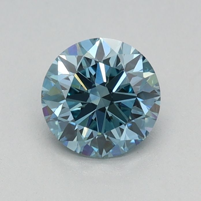 Loose Diamond - ROUND 0.48ct Fancy Vivid Blue VVS2: Loose Diamond - ROUND 0.48ct Fancy Vivid Blue VVS2 Source: This is a real non-mined Diamond that has been grown in a lab Shape: ROUND Carats: 0.48 Color: Fancy Vivid Blue Certification: IGI The BIDHAU