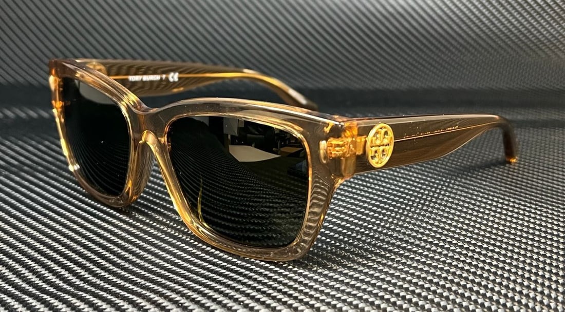 TORY BURCH TY7167U Women's Orange 53mm Sunglasses: TORY BURCH TY7167U Women's Orange 53mm Sunglasses Elevate your style with these TORY BURCH TY7167U sunglasses featuring a bold orange frame. Designed specifically for women, these sunglasses offer a c