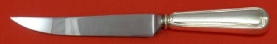 Frank Smith Fiddle Thread Sterling Silver Knife 8 1/2": Frank Smith Fiddle Thread Sterling Silver Knife 8 1/2" This exquisite steak knife from Frank Smith features the elegant Fiddle Thread pattern. Crafted from sterling silver, it boasts a hollow handle a