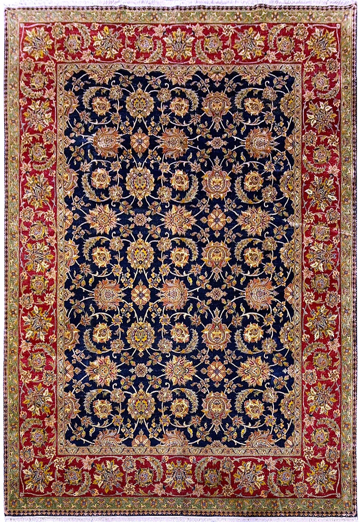 Handmade 9.1 x 12.2 Jaipour Area Rug Black Wool Silk Ziglar Pattern: Handmade 9.1 x 12.2 Jaipour Area Rug Black Wool Silk Ziglar Pattern Introducing a stunning 9'1 x 12'2 fine quality Jaipour area rug, meticulously handmade in India. This exquisite piece showcases a ri