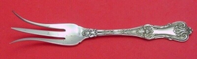 Federal Cotillion by Frank Smith Sterling Silver Serving Fork 4 7/8 inches: Federal Cotillion by Frank Smith Sterling Silver Serving Fork 4 7/8 inches This exquisite sterling silver lemon fork, measuring 4 7/8 inches, showcases the elegant Federal Cotillion pattern by renowne