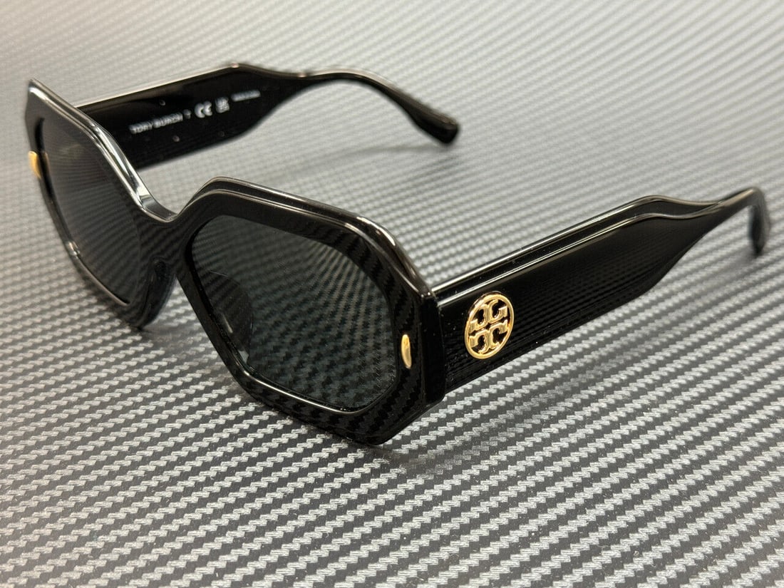Tory Burch TY7192U Women's Black 55mm Sunglasses: Tory Burch TY7192U Women's Black 55mm Sunglasses These TORY BURCH TY7192U sunglasses feature a stylish black frame, ideal for women's fashion. The sunglasses have a size of 55 mm, making them a chic a
