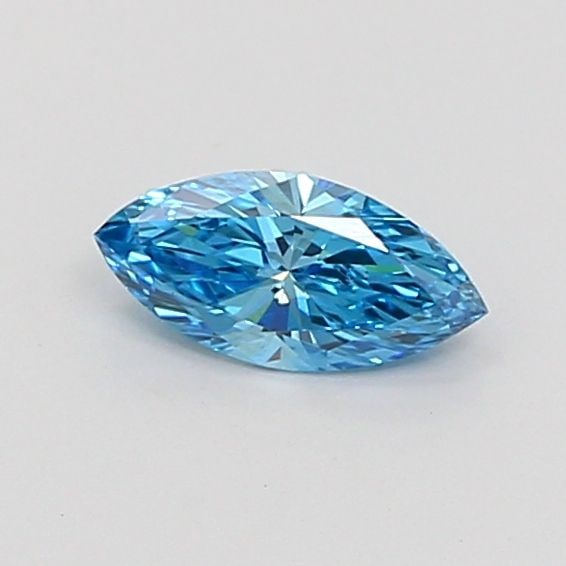 Loose Diamond - MARQUISE 0.38ct Fancy Vivid Blue VVS2: Loose Diamond - MARQUISE 0.38ct Fancy Vivid Blue VVS2 Source: This is a real non-mined Diamond that has been grown in a lab Shape: MARQUISE Carats: 0.38 Color: Fancy Vivid Blue Certification: IGI Vide