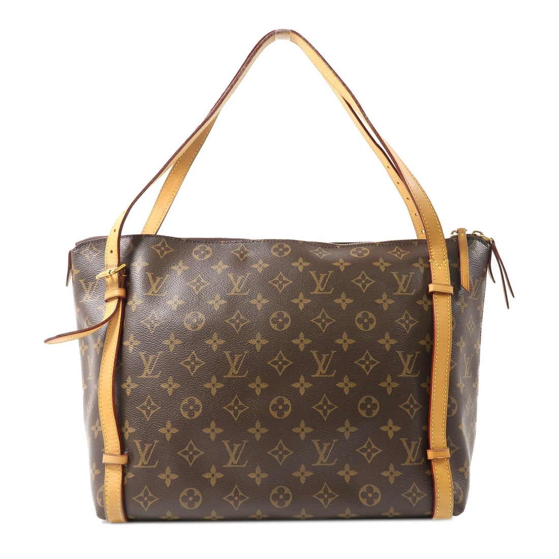 Tuileries Shoulder Bag Monogram Brown: Tuileries Shoulder Bag Monogram Brown This Louis Vuitton Tuileries Shoulder Bag (M41207) is a stylish accessory designed for the modern individual. Crafted from durable PVC coated canvas, it showcases