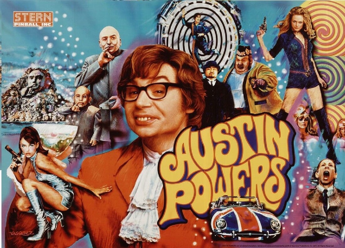 Austin Powers Non-Ghosting Custom LED Lighting Kit: Austin Powers Non-Ghosting Custom LED Lighting Kit Transform your Austin Powers pinball machine with this complete custom LED lighting kit. This Super Bright Pinball LED Kit features non-ghosting tech