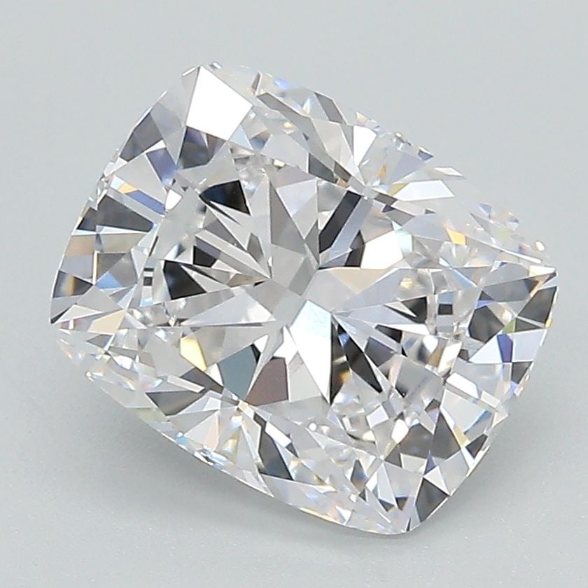 Loose Diamond - CUSHION BRILLIANT 3.08ct D VVS2: Loose Diamond - CUSHION BRILLIANT 3.08ct D VVS2 Source: This is a real non-mined Diamond that has been grown in a lab Shape: CUSHION BRILLIANT Carats: 3.08 Color: D Clarity: VVS2 Certification: GIA Vi