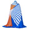 Dior brand new oversized geometric silk shawl