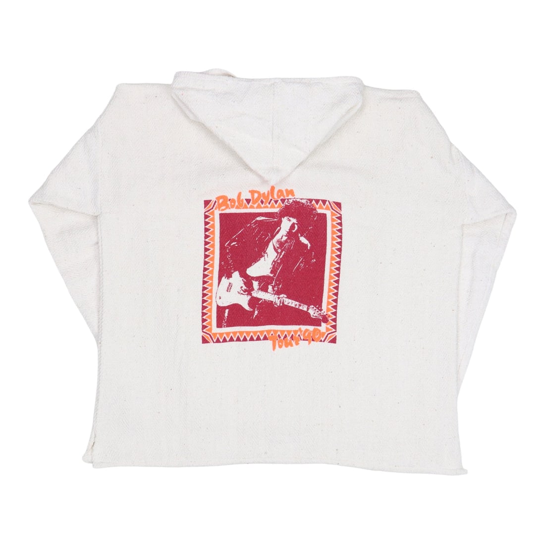 1990s Vintage Bob Dylan Tan Baja Hoodie XL 100% Cotton: 1990s Vintage Bob Dylan Tan Baja Hoodie XL 100% Cotton Discover this original vintage 1990s Bob Dylan Baja Jacket Hoodie, a genuine piece from the era and not a modern reproduction. With its classic t