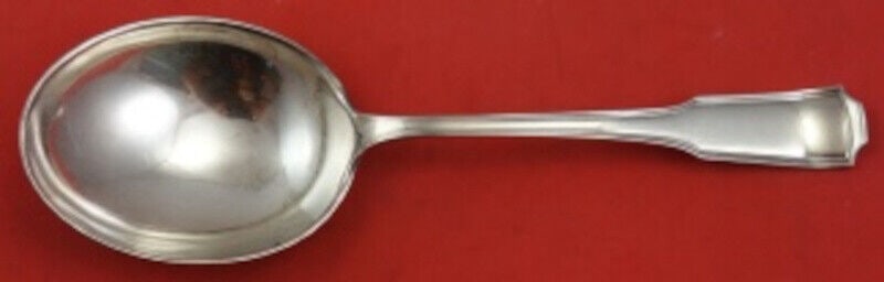 American Chippendale Sterling Silver Serving Spoon 8 3/4": American Chippendale Sterling Silver Serving Spoon 8 3/4" This exquisite serving spoon is crafted in sterling silver by Frank Smith, featuring the elegant American Chippendale pattern. With a length o