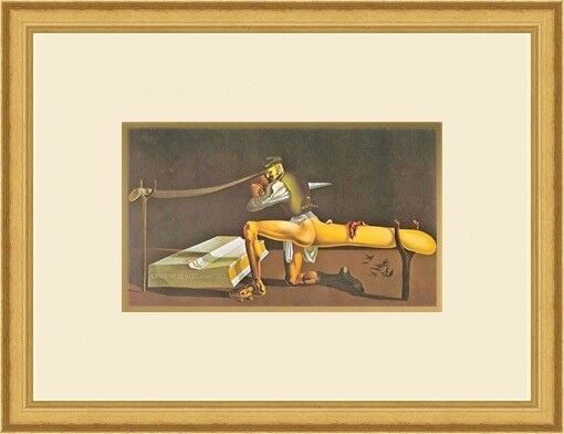 Salvador Dali Enigma of William Tell Framed Print 16x14 Surrealism: Salvador Dali Enigma of William Tell Framed Print 16x14 Surrealism This stunning custom framed print features Salvador Dali's "The Enigma of William Tell," a captivating piece of surrealist art. Craft