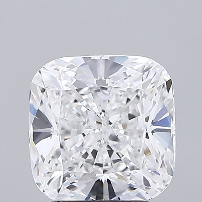 Ideal Loose Diamond - Cushion 2.69ct D VS1: Ideal Loose Diamond - Cushion 2.69ct D VS1 Ideal Cut: Yes Source: This is a real non-mined Diamond that has been grown in a lab Shape: Cushion Carats: 2.69 Color: D Clarity: VS1 Certification: IGI PLE