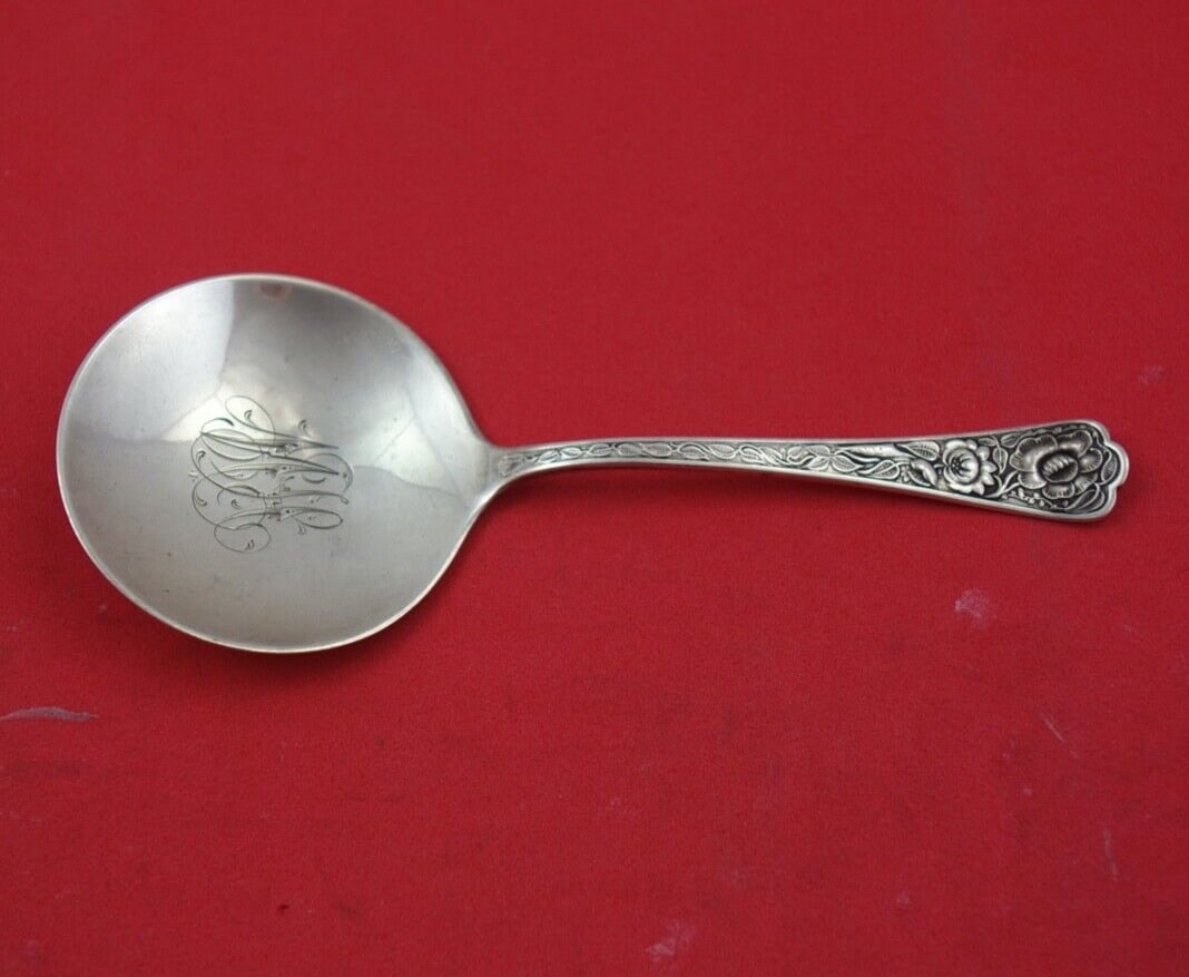 Frank Smith Sterling Silver Floral Nut Spoon 5 Inch Monogrammed: Frank Smith Sterling Silver Floral Nut Spoon 5 Inch Monogrammed Brand: Frank Smith. Type: Nut Spoon. Composition: Sterling Silver. Length: 5 in. Condition: Pre-Owned. Monogram: Yes, variations present