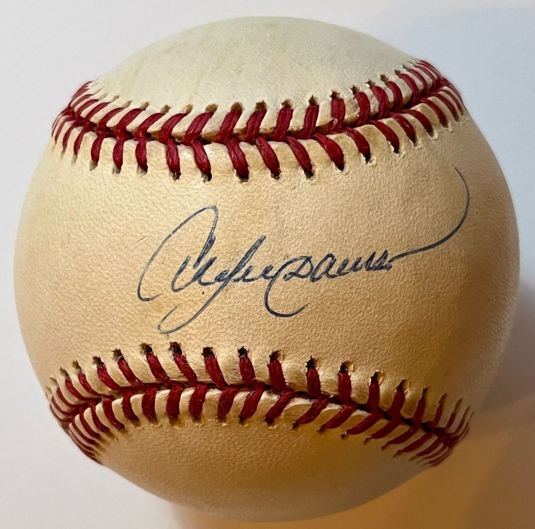 Andre Dawson Signed Rawlings NL Baseball JSA Authenticated: Andre Dawson Signed Rawlings NL Baseball JSA Authenticated This official Rawlings National League baseball is signed by Hall of Famer Andre Dawson, featuring his authentic autograph verified by James 