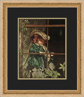 Sophie Anderson No Walk Today Custom Framed Print 16 x 14: Sophie Anderson No Walk Today Custom Framed Print 16 x 14 Enhance your art collection with this stunning custom framed print titled "No Walk Today" by artist Sophie Anderson. This charming piece, prod