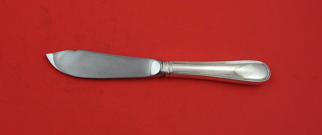 Frank Smith Colonial Thread Sterling Silver 7 Master Butter Knife: Frank Smith Colonial Thread Sterling Silver 7 Master Butter Knife Elevate your dining experience with this exquisite 7" Master Butter Knife in the Colonial Thread pattern by Frank Smith. Crafted from