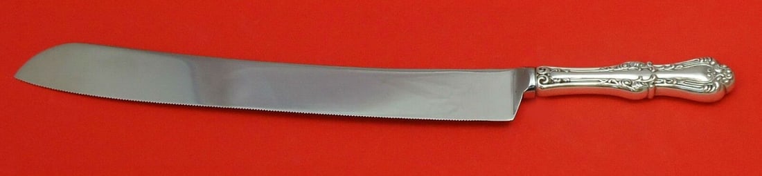 Frank Smith Countess Sterling Silver Wedding Cake Knife 12 Custom Made: Frank Smith Countess Sterling Silver Wedding Cake Knife 12 Custom Made This exquisite wedding cake knife features a custom-made hollow handle crafted from sterling silver, adorned with the elegant Cou