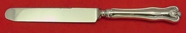 Frank Smith Newport Shell Sterling Silver Knife 8 3/4" Blunt Blade: Frank Smith Newport Shell Sterling Silver Knife 8 3/4" Blunt Blade This Newport Shell knife by Frank Smith features a beautiful sterling silver hollow handle and a blunt silverplate blade, measuring 8