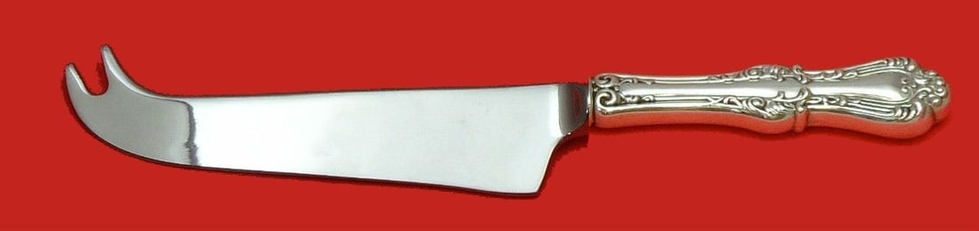 Frank Smith Countess Sterling Silver Cheese Knife 7 3/4 Custom Hollow Handle: Frank Smith Countess Sterling Silver Cheese Knife 7 3/4 Custom Hollow Handle This exquisite Countess cheese knife, crafted by Frank Smith, showcases a stunning sterling silver composition with a custo