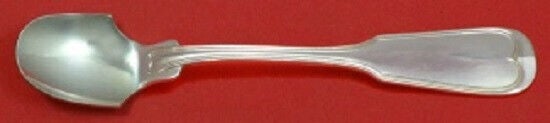 Frank Smith Fiddle Thread Sterling Silver Cheese Scoop 5 3/4 Inch: Frank Smith Fiddle Thread Sterling Silver Cheese Scoop 5 3/4 Inch This exquisite cheese scoop from Frank Smith features the elegant Fiddle Thread pattern, crafted in sterling silver. Measuring 5 3/4 i