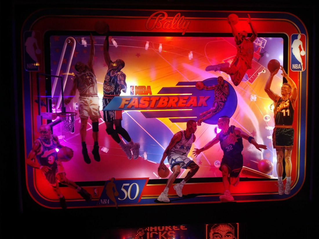 NBA FASTBREAK Custom Super Bright LED Lighting Kit for Pinball: NBA FASTBREAK Custom Super Bright LED Lighting Kit for Pinball Upgrade your NBA FASTBREAK pinball machine with this custom LED lighting kit designed for maximum brightness and performance. This comple