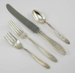 Wedgwood by International Sterling Silver 4pc Flatware Set (1 of 2)
