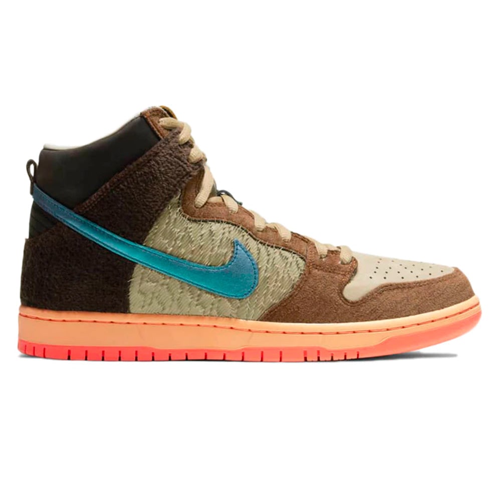 Nike SB Dunk High Concepts Turdunken Sneakers 8.5 M 10 W Authentic: Nike SB Dunk High Concepts Turdunken Sneakers 8.5 M 10 W Authentic Introducing the Nike SB Dunk High Concepts Turdunken, a unique addition to your sneaker collection. This pair is brand new and remain