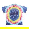 Vintage 1990s Led Zeppelin Winterland Blue Tie Dye Shirt