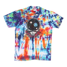 1987 Grateful Dead Vintage Tie Dye Shirt Space Your Face Cotton (1 of 5)