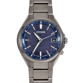 CITIZEN H149-S172981 ATESA YELL COLLECTION Wristwatch Solar Navy Dial Men's (1 of 8)