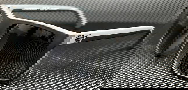 Emporio Armani EA4033 Polarized Men's Sunglasses Black Grey Square 56mm UV400: Emporio Armani EA4033 Polarized Men's Sunglasses Black Grey Square 56mm UV400 Elevate your eyewear collection with these Emporio Armani EA4033 Polarized Sunglasses. Featuring a stylish black and grey