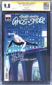 Hailee Steinfeld Signed Ghost-Spider #1 Comic CGC 9.8 (1 of 2)