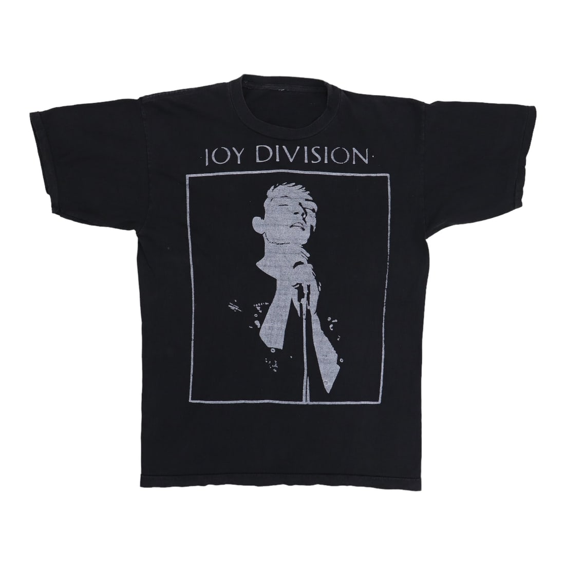 Vintage 1980s Joy Division Ian Curtis Black Shirt: Vintage 1980s Joy Division Ian Curtis Black Shirt 1980s Joy Division Ian Curtis Shirt. This is a true vintage shirt, not a modern reproduction. Sizes vary so please use measurements for best idea on f