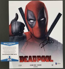 Paul Wernick Signed Deadpool 8x10 Photo Beckett COA (1 of 1)