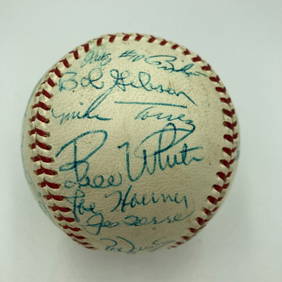 1969 St. Louis Cardinals Signed Baseball with JSA COA and Hall of Famers (1 of 11)
