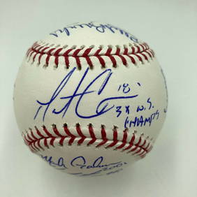 2012 San Francisco Giants Team Signed Baseball PSA DNA JSA (1 of 11)