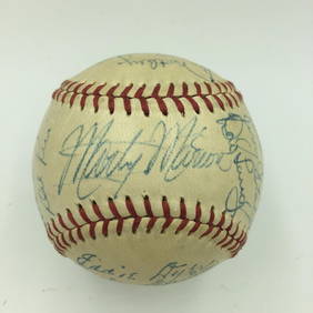 1948 St. Louis Cardinals Team Signed Baseball with JSA COA (1 of 8)