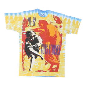 Vintage 1991 Guns N Roses Use Your Illusion Tie Dye Shirt (1 of 4)