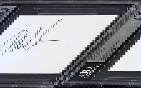 Paul Sorvino Goodfellas Signed 3x5 Index Card Beckett Authenticated (1 of 2)