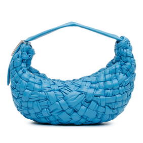 Bottega Veneta Paper Calfskin Intrecciato Banana Hobo Bag (1 of 10)