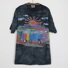 1994 Grateful Dead Vintage Tie Dye Shirt Black Cotton (1 of 10)