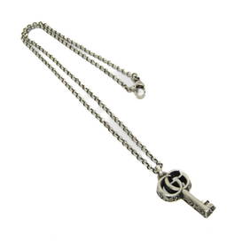 Gucci Double G Key 627757 Silver Men,Women Pendant Necklace (Silver) (1 of 10)