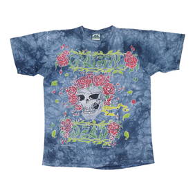 Vintage 1994 Grateful Dead Tie Dye Skull Roses Shirt (1 of 8)