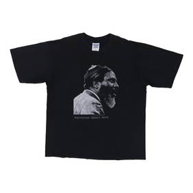 Vintage 1998 Thelonious Monk Sphere Shirt Black Cotton XL (1 of 6)