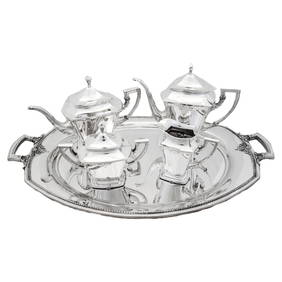 Art Deco Sterling Silver Trianon Tea Set (1 of 9)