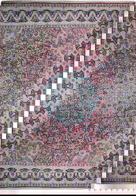 9'10" x 12'10" Handmade Red Persian Rug Semi-Antique Wool Craftsmanship (1 of 6)