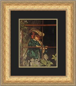 Sophie Anderson No Walk Today Custom Framed Print 19 x 17 (1 of 2)